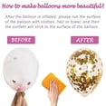 thumbnail image 3 of Happy Birthday Cake Toppers, Stars Cake Toppers Confetti Balloon Cake Topper For Girl Kid Women Party Decor, 12pcs-Style:Style 1;, 3 of 5