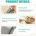 thumbnail image 4 of Hot Plate Grippers, Silicone Hot Plate Gripper Tongs,Multi-Purpose Anti-Scald Bowl & Plate Clip for Kitchen,Non-Slip & Easy to Clean, 4 of 7