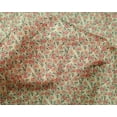 thumbnail image 4 of oneOone Silk Tabby Fabric Floral Block Printed Craft Fabric BTY 42 Inch Wide, 4 of 4