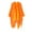 Orange, variant on WJSX Winter Savings Clearance! Womens Solid Color Shawl Warm Collar Tassel Solid Color Knitted Cape Shawl and Wraps Black