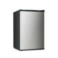 thumbnail image 1 of OKADA Upright Freezer 3.2 Cubic Feet Compact Reversible Single Door Vertical Freezer Table Top Mini Freezing Machine, 1 of 7