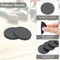thumbnail image 3 of Uxcell 20 Pcs 25mm ID x 3mm Thick Rubber Solid Discs Washers, Black, 3 of 6