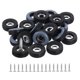 thumbnail image 1 of Uxcell Furniture Slider Pads, Screw on Furniture Glides Sliders 19mm 16, 1 of 6