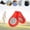 Red, variant on BIMZUC Multifunctional Stainless Steel Magnetic Golf Ball Marker with Hat Clip Accessory, Sturdy Metal Construction, Perfect Golfer Gift, Red (10.8 cm / 4.25 inches)