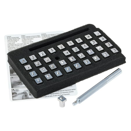 UPC: 0886946424496 | Alphabet & Number Stamp Set by Make Market®
