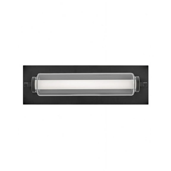 Lucien - Light Black Contemporary / Modern - LED Steel Wall Sconce