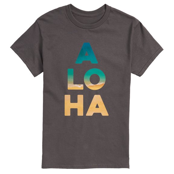 Instant Message - Aloha Beach Fill - Men's Short Sleeve Graphic T-Shirt