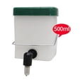 thumbnail image 1 of Comedero automático de acero inoxidable para conejos, a prueba de fugas y anticaídas, dispensador de botella de 500 ml., 1 of 5