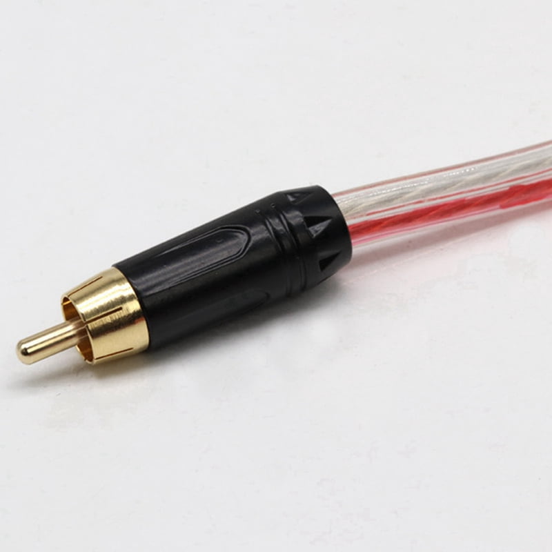 4X Replacement Repair Speaker Bare Wire Cable 5Ft with Plug to Stripped Ends