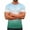 Mint Green, variant on Wavsuf Mens Tees Shirts Men Plain T Shirts Short Sleeve Fashionable T Shirt Mint Green Size L