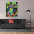 thumbnail image 3 of Epic Graffiti 'We Come in Peace' by Dean Russo, Canvas Wall Art, 40"x54", 3 of 8