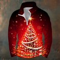 thumbnail image 4 of Mens Hoodies Mens Christmas Plus Size Hoodless Pullovers Fashion Sweatshirts Holiday Logo Print Clothing Tops Hop Oversized Sweatshirts Hoodies Men Heavy Blend Comfy Dressy Sweatshirt Workout J Red S, 4 of 5