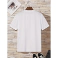 thumbnail image 2 of Men's Casual Athletic T-Shirt with Unique Cat Print - Crew Neck, Short Sleeve, Breathable Polyester - Perfect for Summer Outdoors & Sports Tee For Adult, Men, Women, Teen, Teenager, Adolescent, Youth, 2 of 6