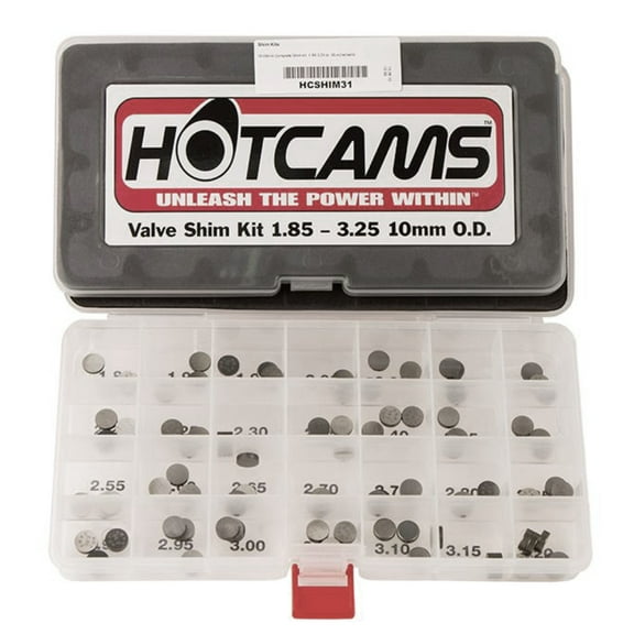 Hot Cams 10mm Complete Valve Shim Kit 1.85-3.25mm (HCSHIM31)