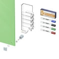 thumbnail image 2 of HMYSN48GN Ghent Glassboards Harmony Markerboard Square Corners Glass Whiteboard 4'H x 8'W, Green, 2 of 5