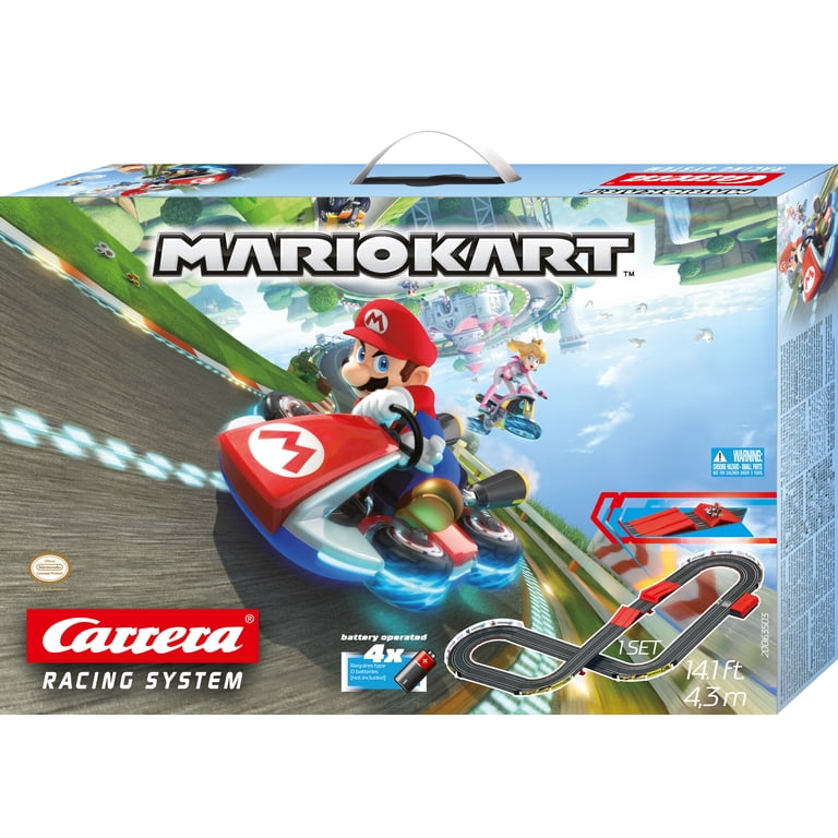 Carrera GO!!! マリオカート Carrera 1:43 Scale Mario Kart Electric Race Track Set with Racer