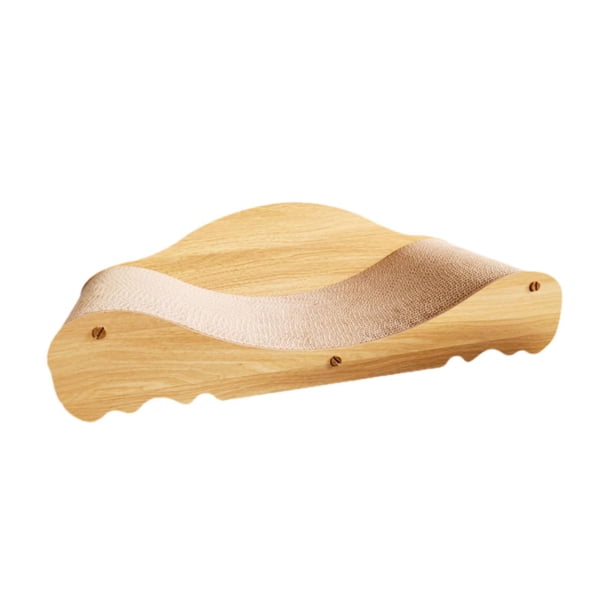 Silla de tablero de rasguño de gato con bola de sisal scratcher cama interactiva para almohadilla de rascador de gato para mascota pequeña que 60cmx25cmx21cm