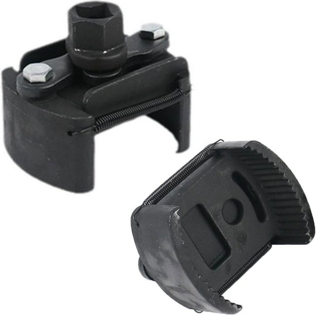 Adjustable Oil Filter Wrench Filter Housing Removal Tool 60-80mm Premium Professional 1/2inch Drive Oil Filter Remover Kit 2-Jaws Oil Cap Off Removal Puller Tool for Housing Tool