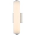 thumbnail image 1 of Beaumont Lane 16" LED Opal Glass Bath Bar Light in Pewter, 1 of 5