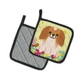 thumbnail image 2 of Caroline's Treasures Easter Pekingnese Red White Pair of Pot Holders, 2 of 3