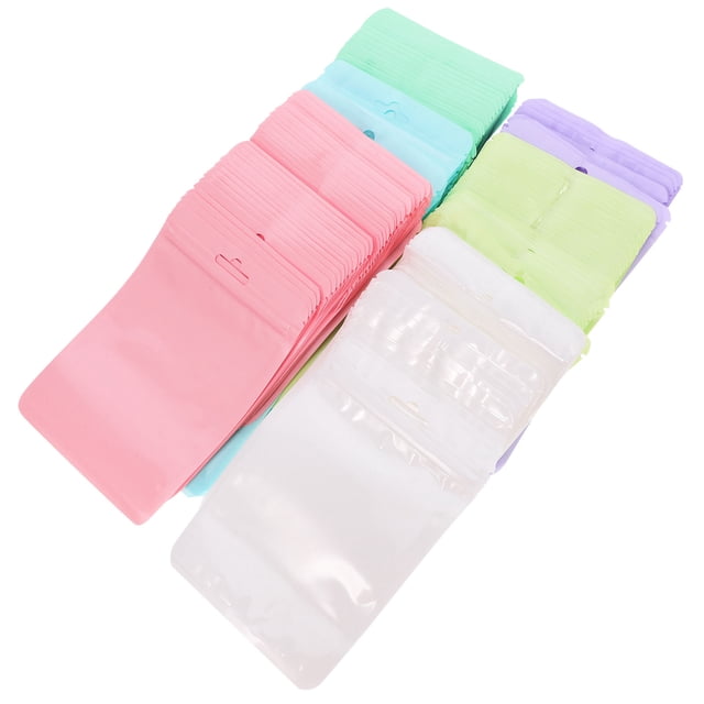 unbranded 300Ud Bolsas De Empaque Para Pulseras Con Cierre Sellable Y Resistente Multicolor
