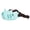 Sky Blue L, variant on Comfortable Dog Muzzle Adjustable with Slow Feeder Pad Stop Biting Chewing Licking Easy to Use Dog Muzzle