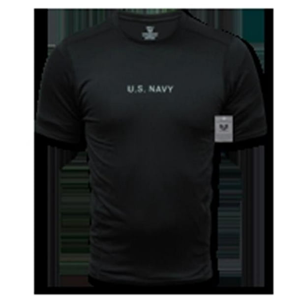 Rapid Dominance S30-NAV-BLK-02 T-Shirts RapidCool & 44; Marine & 44; Noir & 44; Moyen