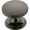 Black Nickel, variant on Knob, Silver Stone - 1.25 in.