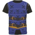 thumbnail image 2 of T-shirt pour Homme à Imprimé Intégral de Costume d'Halloween Samurai, 2 of 2