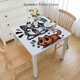 thumbnail image 2 of HAOXIT Seamless Pattern Cute Design Crowd Rectangle Picnic BBQ Table Cloths Polyester for Kitchen 54''x54'', 2 of 7