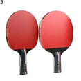 thumbnail image 6 of Soumake 2Pcs Professional Table Tennis Beginner Wood Racket Set Sports Ping Pong Bat, 6 of 7