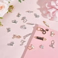 thumbnail image 4 of 1 Box 72Pcs Nurse Charms Medical Charms Doctor Charm Enamel Stethoscope Syringe Nurse Cap Hat Charms for Jewelry Making Charm Nurse Day Nurse's Week Earrings Bracelet Keychain DIY Supplies, 4 of 7