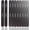 Black, variant on 10PCS Double Sided 100/180 Grit Nail File Set, Washable Emery Board Nail Buffer Files for Home Salon Use, Professional Manicure Pedicure Tool for Acrylic False Nails and Gel Cosmetic