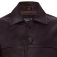 thumbnail image 4 of Mens Mid-Length Cowhide Leather Box Jacket-Fairford in Brown, 4 of 4