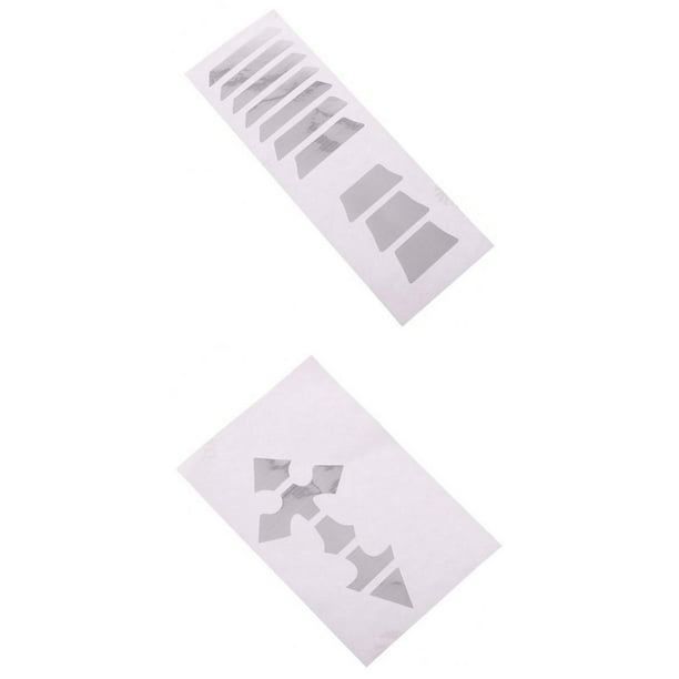 Inlay Stickers Markers PatrCruz Plateado Pegatinas para Guitarra Acústica Sunnimix Calcomanías de pegatinas de diapasón