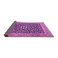 thumbnail image 2 of Ahgly Company Indoor Square Persian Purple Traditional Area Rugs, 7' Square, 2 of 4