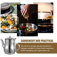 thumbnail image 6 of Oil Dispenser Bottle Stainless Steel,24oz Oil Storage Container with Fine Mesh Strainer Lid for Storing Frying Oil Cooking Grease,Oil Strainer Pot Oil Pot Storage Container for Kitchen Cooking, 6 of 7