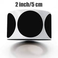 thumbnail image 3 of 120pcs/roll Black Pvc Round  Label Stickers, 3 of 8