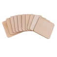 thumbnail image 3 of GUOOL 30 Pieces 3 Sizes (50mm,60mm,80mm) Square MDF Unfinished Wood Pieces Blank Plaque For DIY Craft Pyrography Projects Games Scrapbooking Building Model, 3 of 9