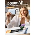thumbnail image 2 of Power Bank Gxorul Magnetic de 10000 mAh con carga rápida USB-C de 20 W, 2 of 8