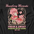 thumbnail image 3 of Strawberry Shortcake Picked With Care Vintage Est 1979 Men's T Shirt (Black, S-XXXL), 3 of 4