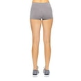 thumbnail image 4 of Expert Brand Women's Airstretch Performance Shorts, Heather Charcoal, Medium, 4 of 6