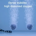 thumbnail image 2 of Yirtree Large Air Stone, Gray Bubble Ball,Aerator Oxygen Diffuser, Air Pump Accessories for Aquarium, Fish Tank, Hydroponics, 5 Pack, 2 of 8