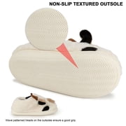 Spencer Women's Fuzzy Slippers Cute Animal Cow Plush Slippers Household Indoor Outdoor Slide Slippers Warm House Shoes