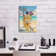 thumbnail image 3 of Epic Graffiti 'No Alcohol Beyond This Point' by Ronald West Canvas Wall Art, 12" x 18", 3 of 8