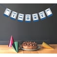 thumbnail image 2 of Inkdotpot Birthday Party DecorationsHappy Birthday Party GarlandBaby Boy Little ManPennant Banner Flag, 2 of 7