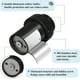 thumbnail image 3 of Door Stoppers, Floor Mounted Door Stop Black Heavy Duty Doorstop Stainless Steel Modern Door Stops Bumper Wall Protector, 3 of 4