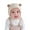 Beige, variant on Aofany Toddler Girl Lovely Flounce Knit Hats Baby Bonnets Newborn Baby Hats Ultra Soft Adjustable Hats