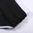 thumbnail image 4 of HCNTES Womens High Waisted Swim Bottom Retro Triangle Bikini Bottoms Tummy Control Scrunch Swimwear Black,5XL, 4 of 9