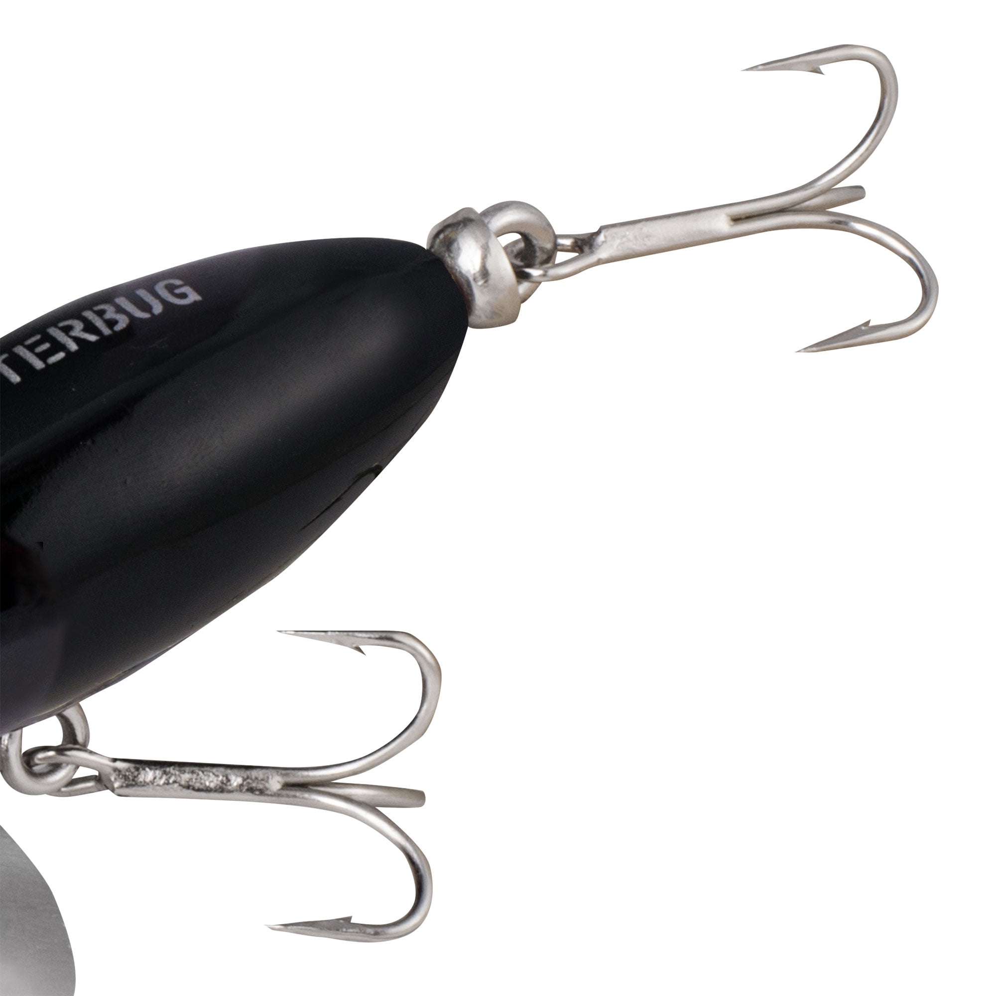 Arbogast Jitterbug Clicker Topwater Baits 3 Black 5/8 oz.